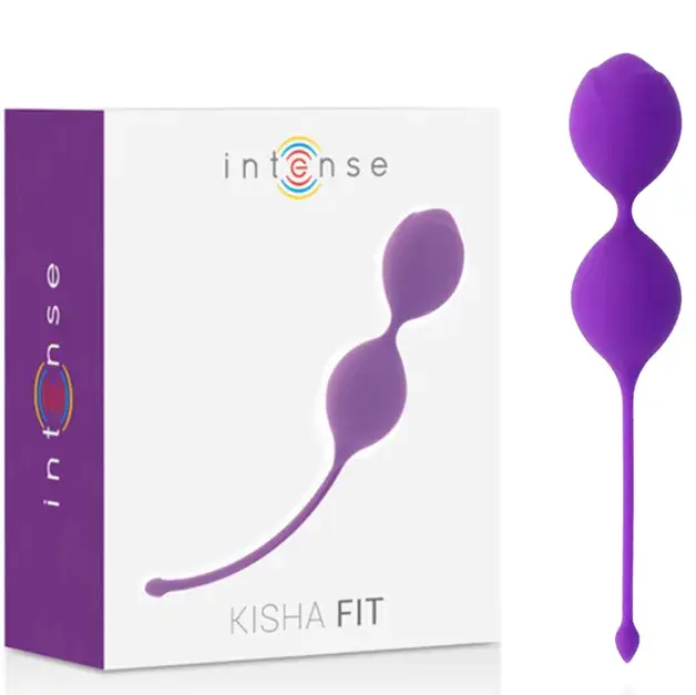 INTENSE - KISHA FIT SILICONE KEGEL LILA - Fortalece tu Suelo Pélvico