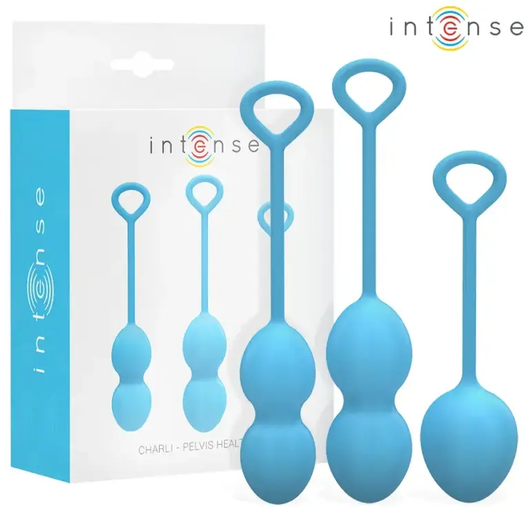 INTENSE - Kit de Bolas Kegel Charli Ocean para Fortalecer tu Suelo Pélvico