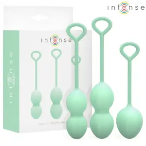 INTENSE - Kit de Bolas Kegel Jade para el Suelo Pélvico
