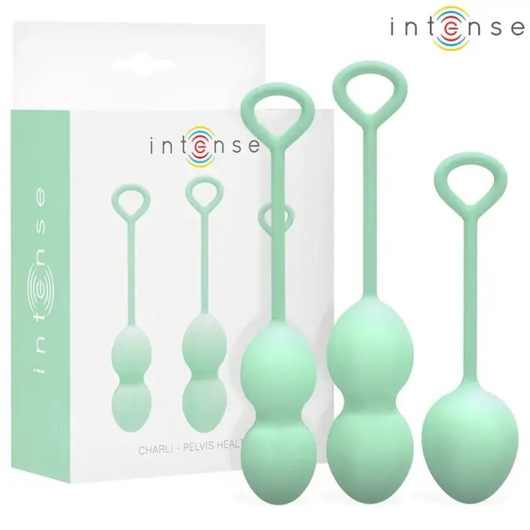 INTENSE - Kit de Bolas Kegel Jade para el Suelo Pélvico