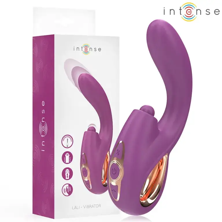 INTENSE - LALI Vibrador Punto G Multifunción Morado