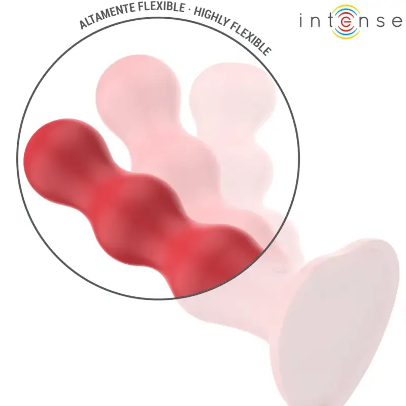 INTENSE - Vibrador CODY con Ventosa Rojo Control Remoto - Imagen 5