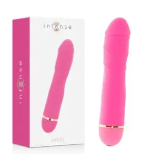 INTENSE - Vibrador de Silicona Rosa con 20 Modos de Vibración
