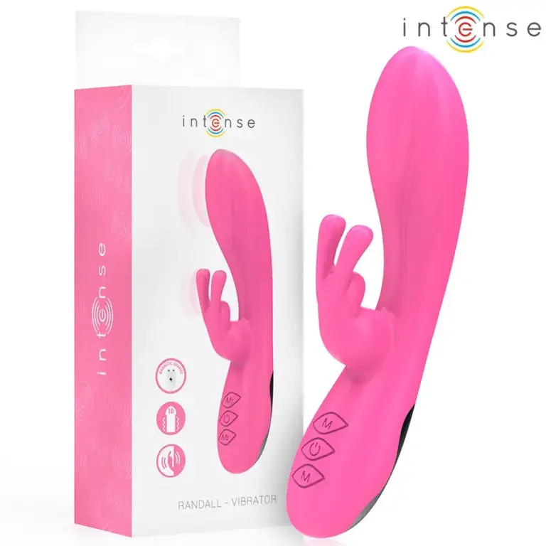 INTENSE - Vibrador rabbit con 10 vibraciones rosa