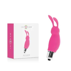 INTENSE - Vibrador Rabbit Roger Rosa para Placer Inigualable