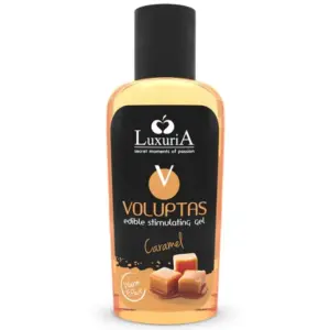 IntimaLine Luxuria - Gel de Masaje Comestible Efecto Calor Caramelo 100 ml