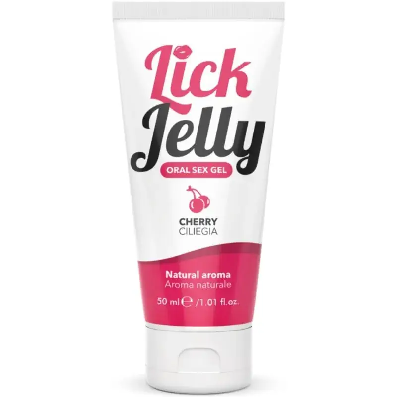 INTIMATELINE - Lick Jelly Lubricante Cereza 50 ml para Placer Intenso