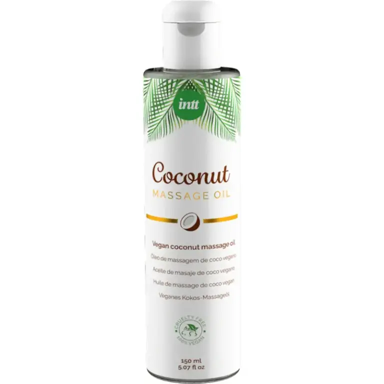 INTT - Aceite de Masaje Vegano Relajante con Sabor a Coco