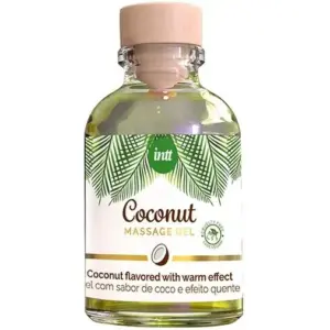 INTT - Gel de Masaje Vegano Coco Calor Premium 30ml