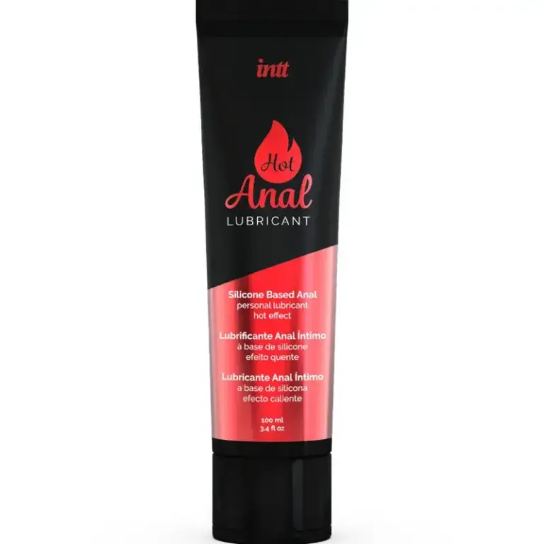 INTT LUBRICANTS - Lubricante Anal Íntimo Base Silicona y Efecto Calor