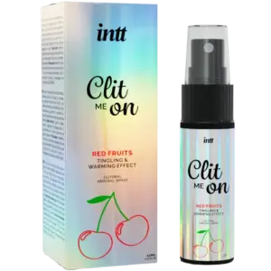 INTT RELEASES - Clit Me On Frutos Rojos 12 ML - Spray Estimulante para el Clítoris