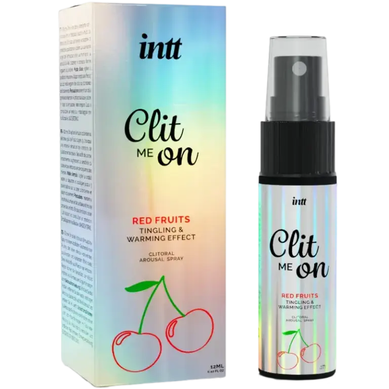 INTT RELEASES - Clit Me On Frutos Rojos 12 ML - Spray Estimulante para el Clítoris