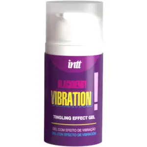 INTT RELEASES - Gel Vibrador Líquido Sabor Mora Premium 15 ML