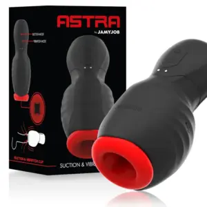 JAMYJOB - ASTRA: Estimulador Oral con Vibración y Ondas para Placer Extremo
