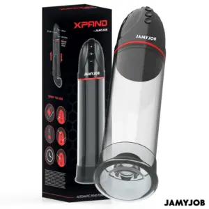 JAMYJOB - Bomba Automática XPAND con 3 Niveles de Succión Gris