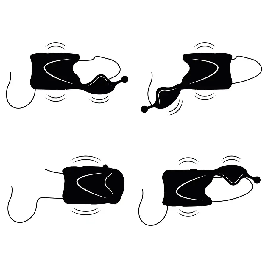 JAMYJOB - Masturbador Stroker Vibrador 2 Motores para Placer Inigualable - Imagen 2