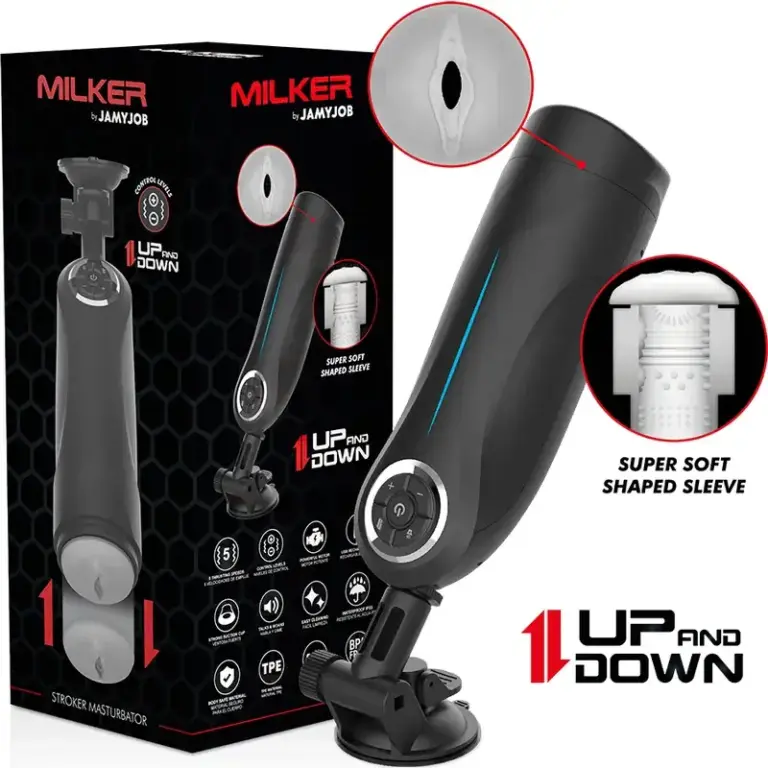 JAMYJOB - Milker Stroker con función Up and Down