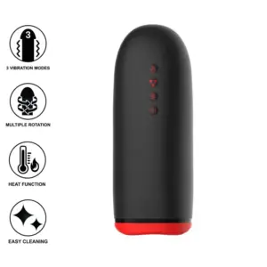JAMYJOB - SPIN-X Masturbador con Rotación y Función Calor