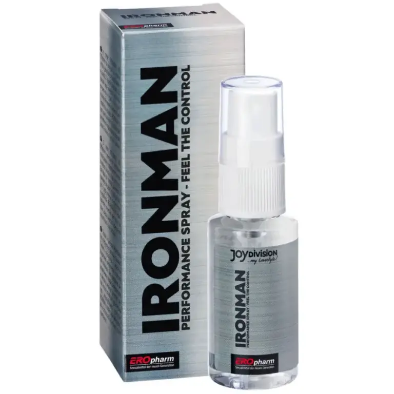 JOYDIVION EROPHARM - Ironman Performance Spray Retardante para Hombres 30ml