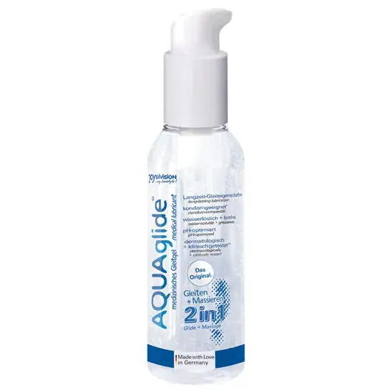 JOYDIVISION AQUAGLIDE - 2 en 1 Lubricante + Masaje 125 ML