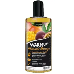 JOYDIVISION AQUAGLIDE - WarmUp Aceite de Masaje Mango + Maracuyá 150 ml