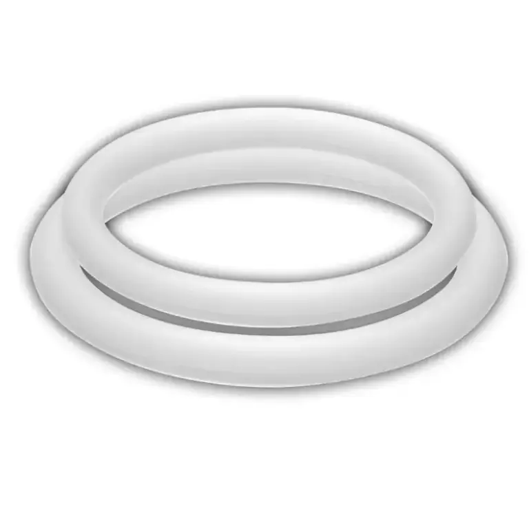JOYDIVISION POTENZDUO - Anillos para pene blanco - Talla M
