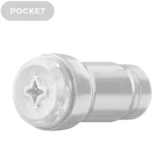KIIROO - Feel Pocket Stroker Crystal transparente para hombres