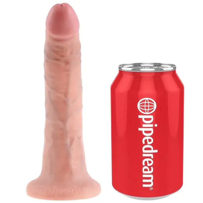 KING COCK - Arnés con pene realístico 17.8 cm para experiencias inolvidables - Imagen 5