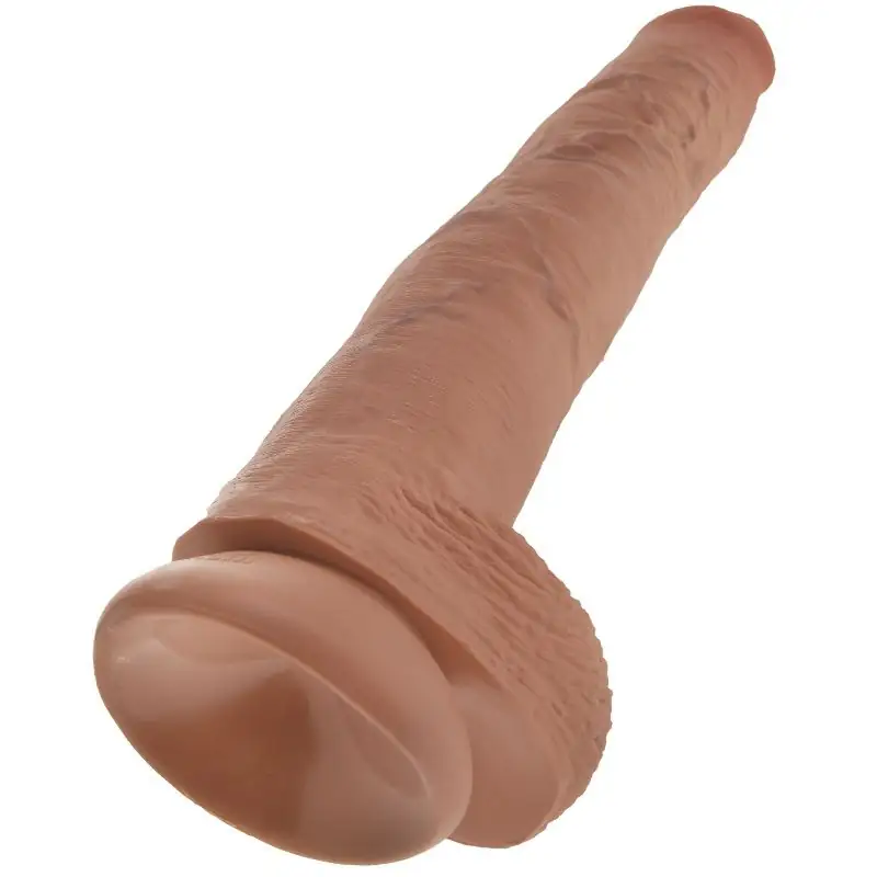 KING COCK - Pene Realístico con Testículos 35.6 cm - Imagen 3