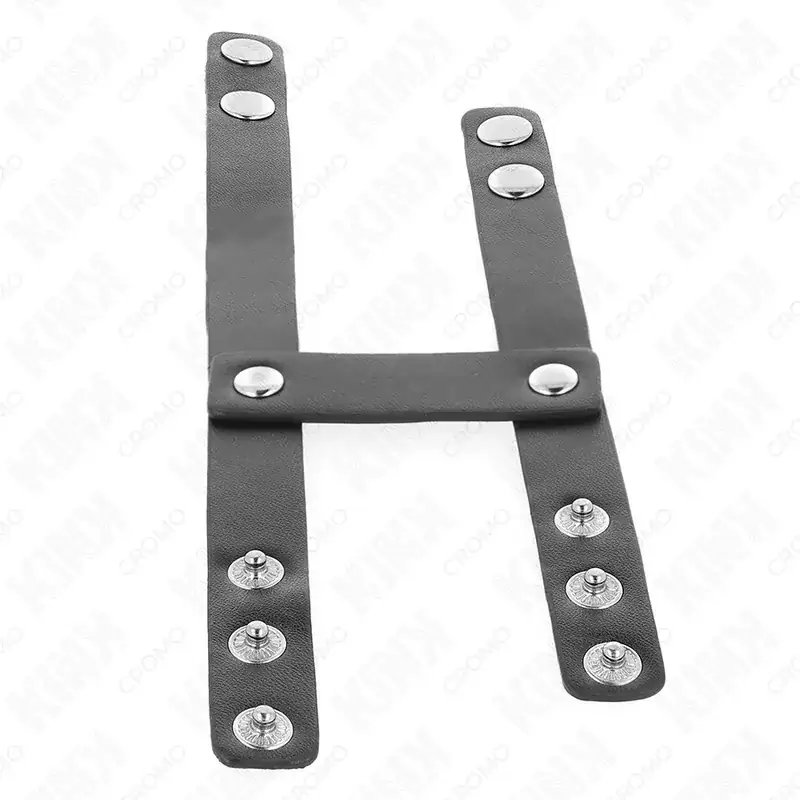 KINK - Anillo Pene Doble Polipiel Ajustable para Placer y Control - Imagen 7