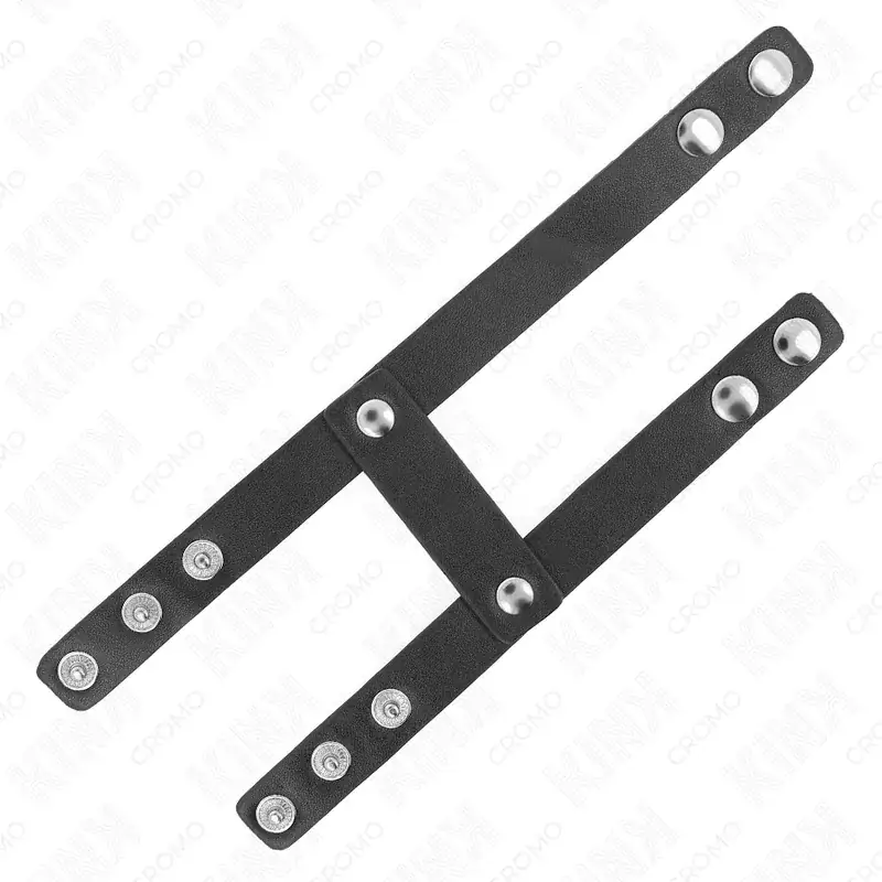 KINK - Anillo Pene Doble Polipiel Ajustable para Placer y Control - Imagen 8