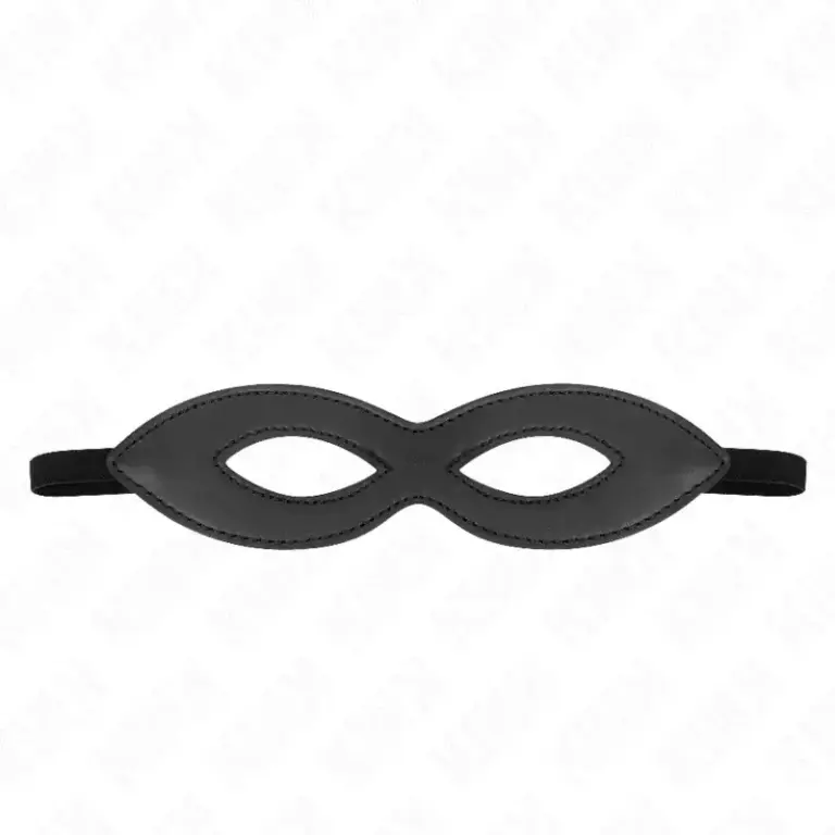 KINK - Antifaz para ojos con mini remaches modelo 2, 20.5 x 5.5 cm
