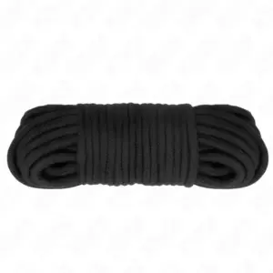 KINK - Cuerda de Algodón 20 Metros Negro para Bondage
