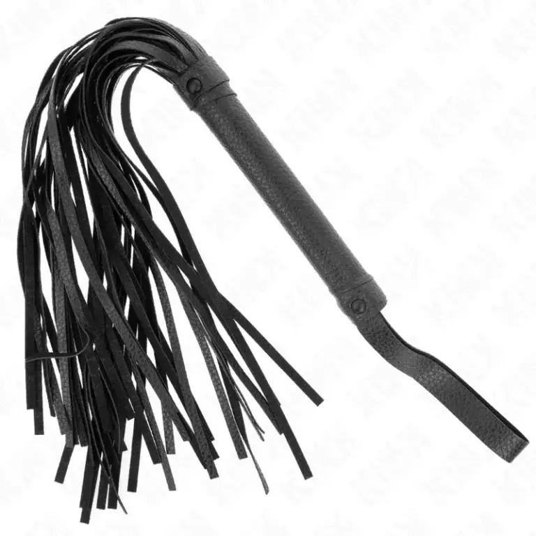 KINK - Látigo Azul Oscuro 43.5 cm - Poder y Placer en Cada Golpe