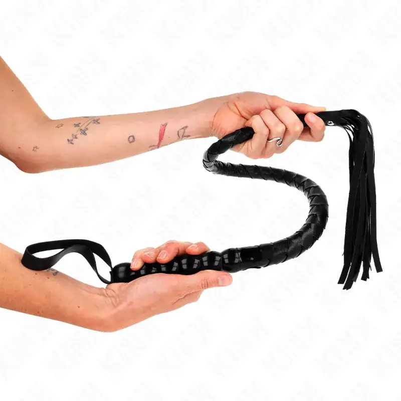 KINK - Látigo de serpiente con agarre de bolas 80 cm - Imagen 3