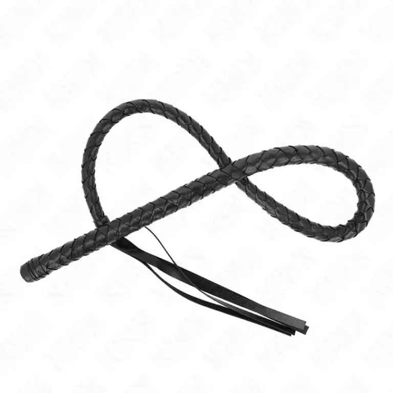 KINK - Látigo Largo con Cuentas 110 cm - vista principal
