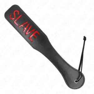 KINK - Pala Esquina Redonda Slave 32 x 6 cm para Juegos BDSM