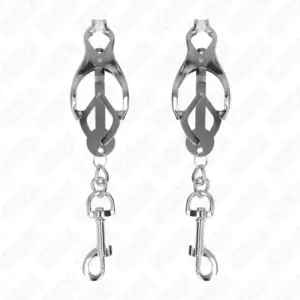 KINK - Pinzas para Pezones Estilo Japonés con Ganchos