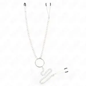 KINK - Pinzas para Pezones y Clítoris con Cadena 30 cm Modelo 1