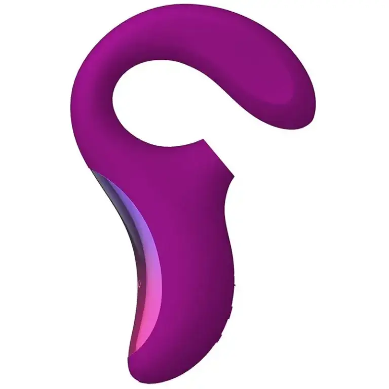 LELO - ENIGMA Doble Estimulación Succión Masajeador Morado