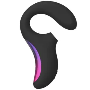LELO - ENIGMA Doble Estimulación Succión Masajeador Negro