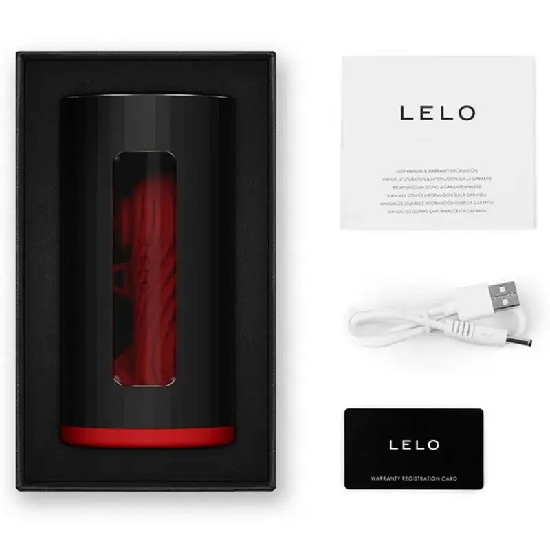 LELO - F1S V3 MASTURBADOR MASCULINO ROJO - Imagen 4