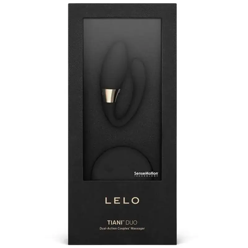 LELO - TIANI DUO Masajeador Parejas Negro para Placer Compartido - Imagen 3