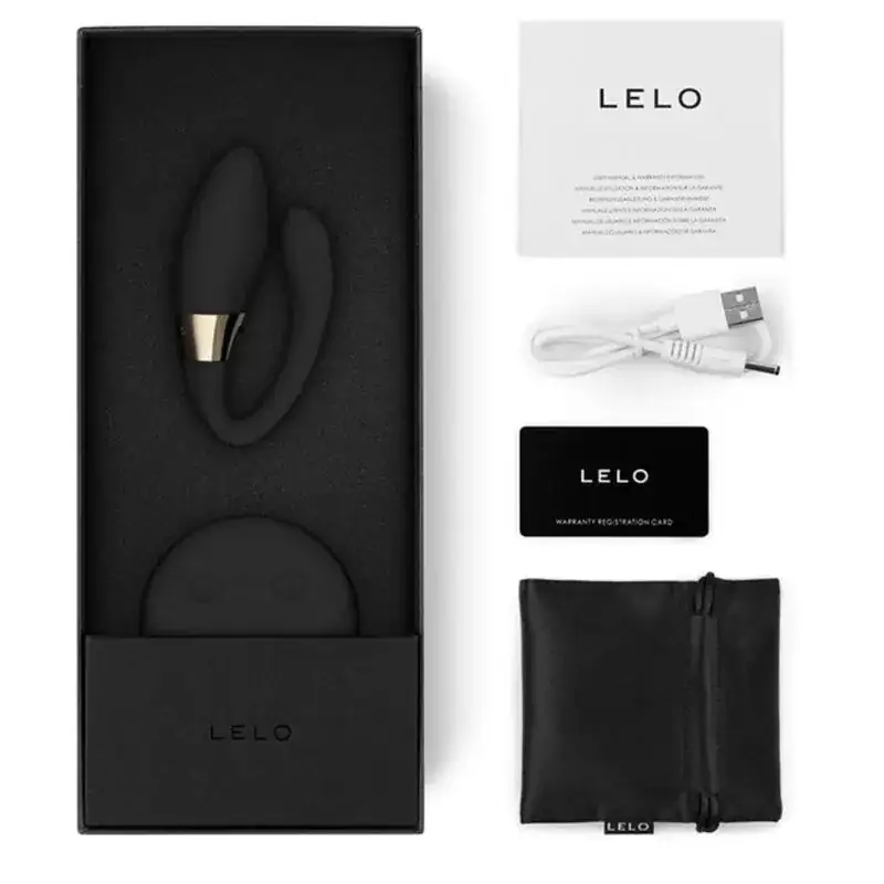 LELO - TIANI DUO Masajeador Parejas Negro para Placer Compartido - Imagen 4