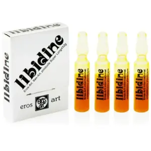 Libidine - Complemento Alimenticio Afrodisíaco Natural en Ampollas para Potenciar la Libido y la Vitalidad