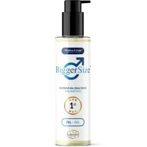 MEDICA GROUP - Bigger Size Gel Íntimo para Hombre 150 ML - Aumenta tu Confianza y Sensaciones