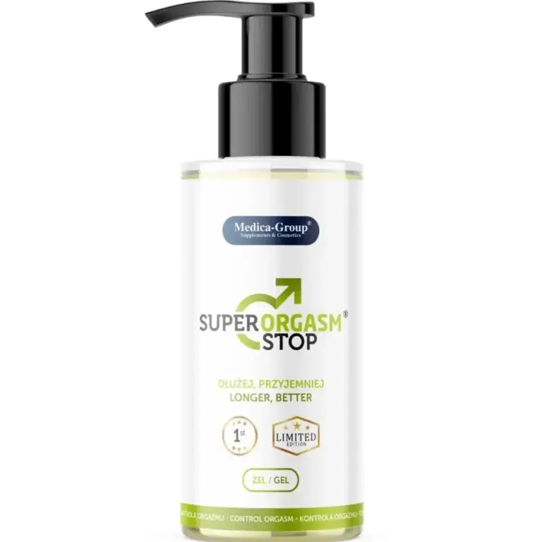 MEDICA GROUP - Super Orgasm Stop Gel Intimo Hombre 150 ML