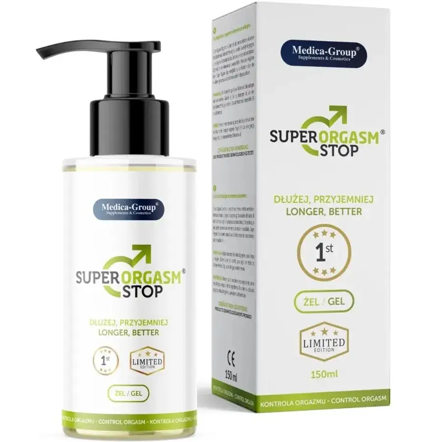 MEDICA GROUP - Super Orgasm Stop Gel Íntimo para Hombre 150 ml - Imagen 3