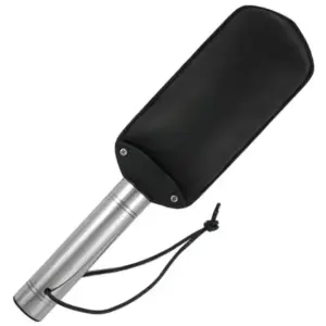 Metal Hard - Paddle de Cuero Original y Metal para BDSM