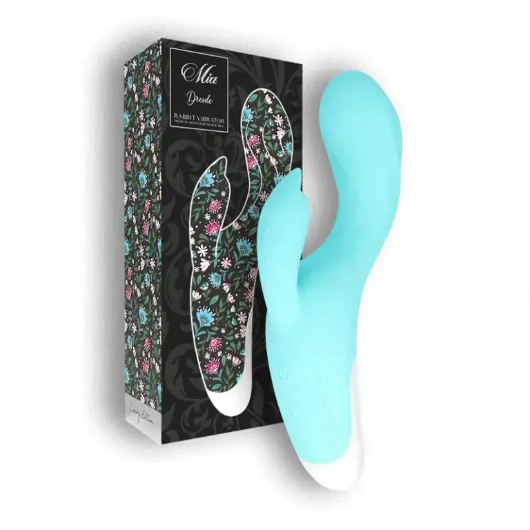 MIA - Vibrador Rabbit Dresde Azul Turquesa